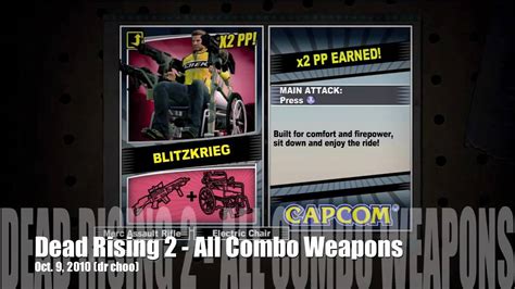 Dead Rising 2: All 50 Combo Weapons (dr choo) .